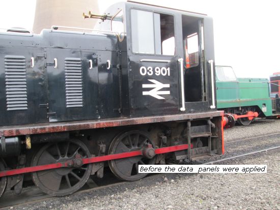 03 901 (D2128) before the data panels were applied