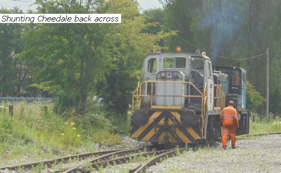 Still shunting Cheedale