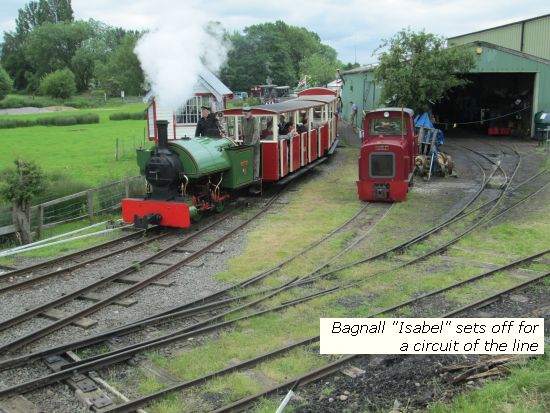 Bagnall Isabel sets off on circuit