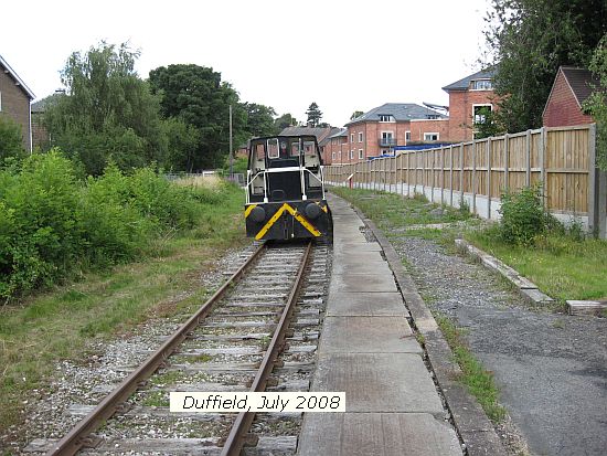 Loco "Claire" at Duffied, July 2008