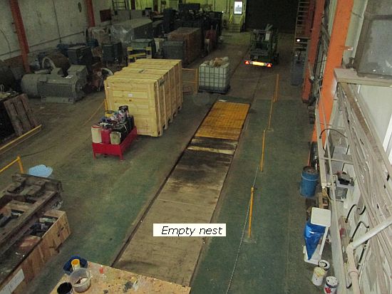 Empty shed, awaiting new arrivals