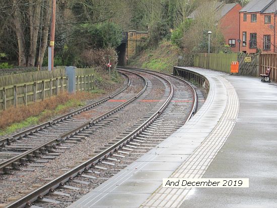 Wet & cold Duffied station, December 2019