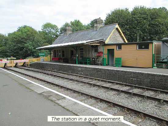 Midsomer Station in a quiet moment