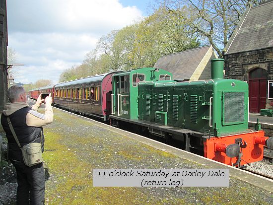 11 o'clock Saturday at Darley Dale (return leg)