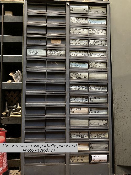 Parts rack AMAC