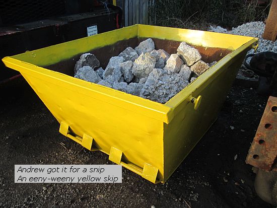 Little yellow skip