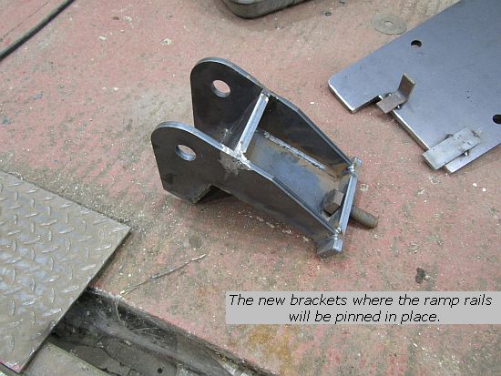T2 trailer new brackets #1