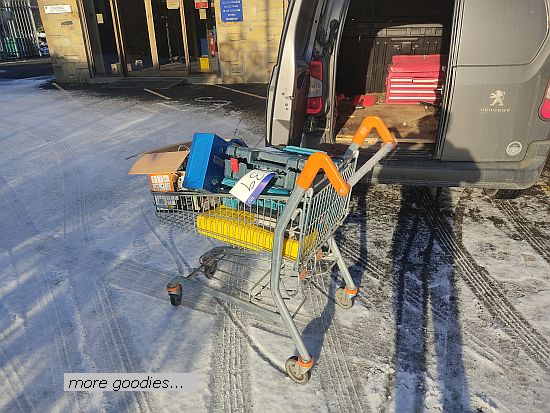 trolley full
