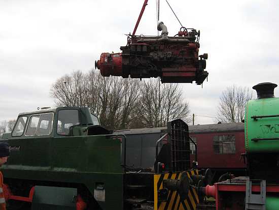 14901 the engine is swung back to the loco