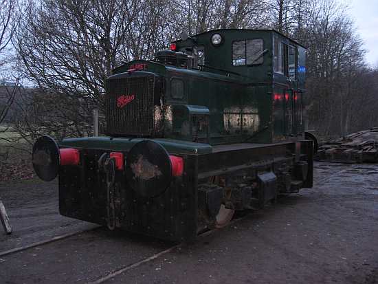 Pluto just after arriving at Rowsley