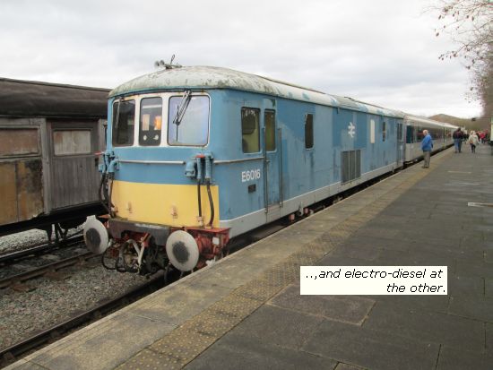 And Electro-Diesel at the other end